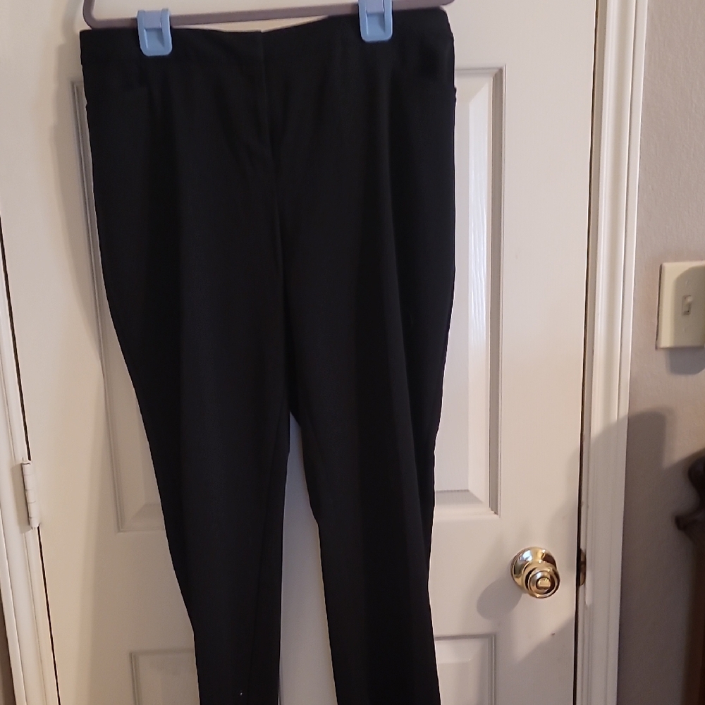 Alfani Women's Black Straight Leg Pants